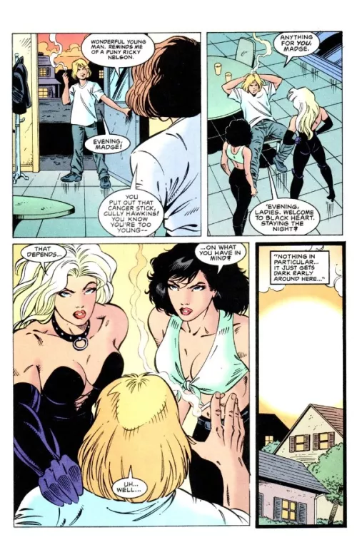 Barb and Elisa Confronting Cully [Ghost (1995) #18]
