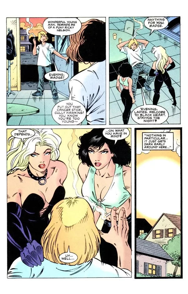 Barb and Elisa Confronting Cully [Ghost (1995) #18]