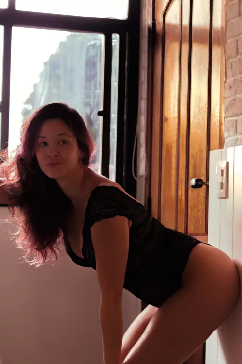 Black lingerie’s turns me on 🐈‍⬛