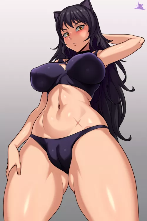 Blake Belladonna Underwear Only (JMG) [RWBY]