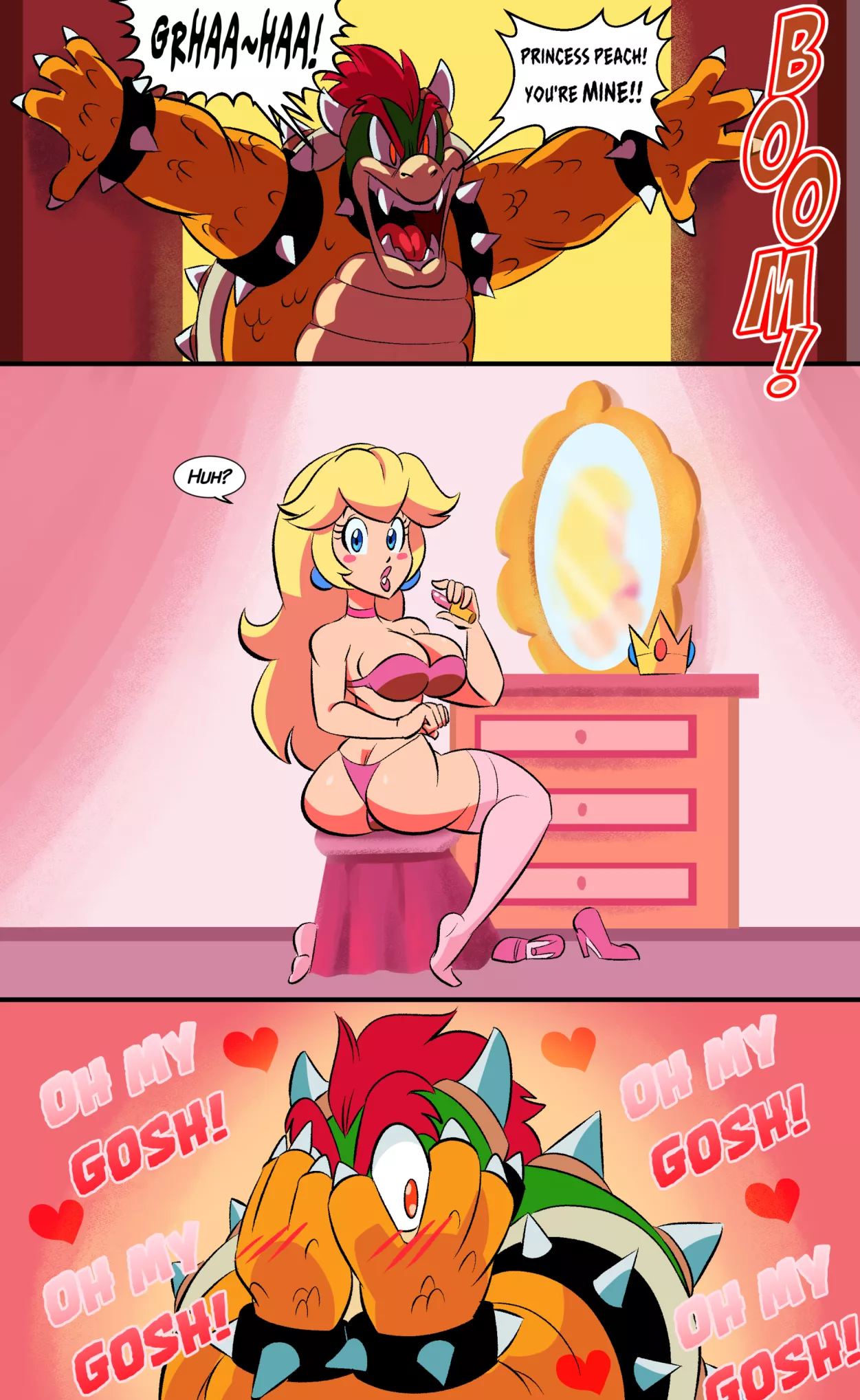 Bowser's wrong timing (FunsexyDB)