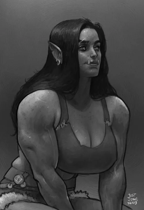 Buff orc, by @Real_JSN