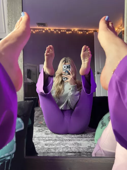 Can I rest my soles on your face?