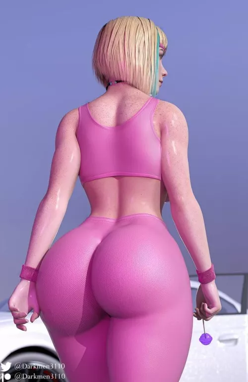 Ela with her fat ass