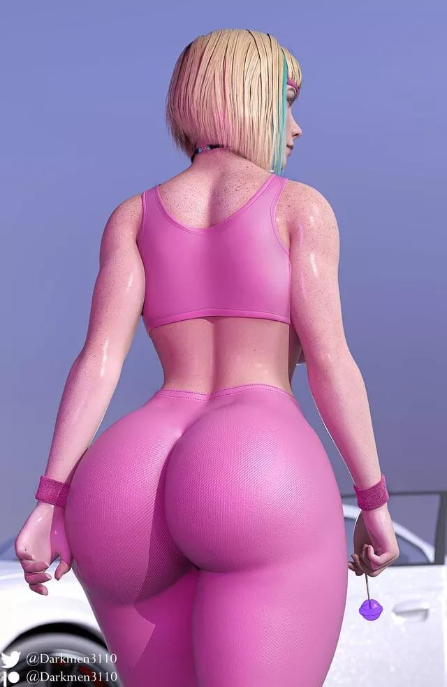 Ela with her fat ass