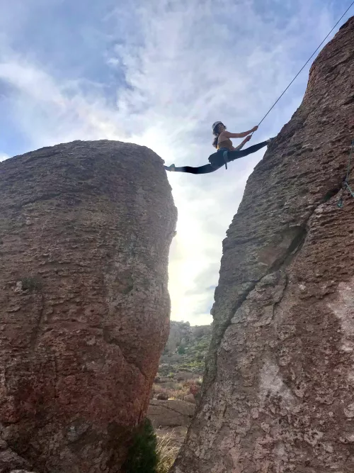 Flexible top rope shenanigans 💓