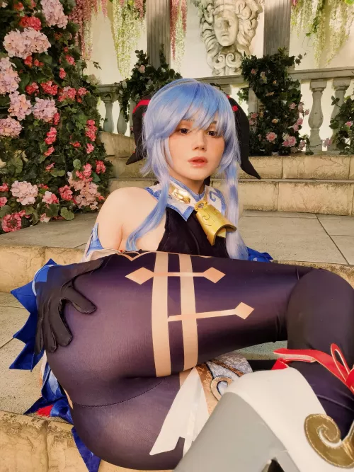 Ganyu cosplay by Neyrodesu