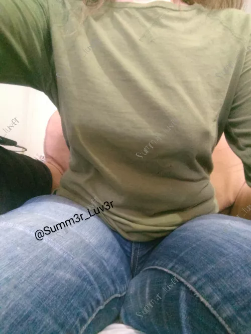 getting comfortable after work