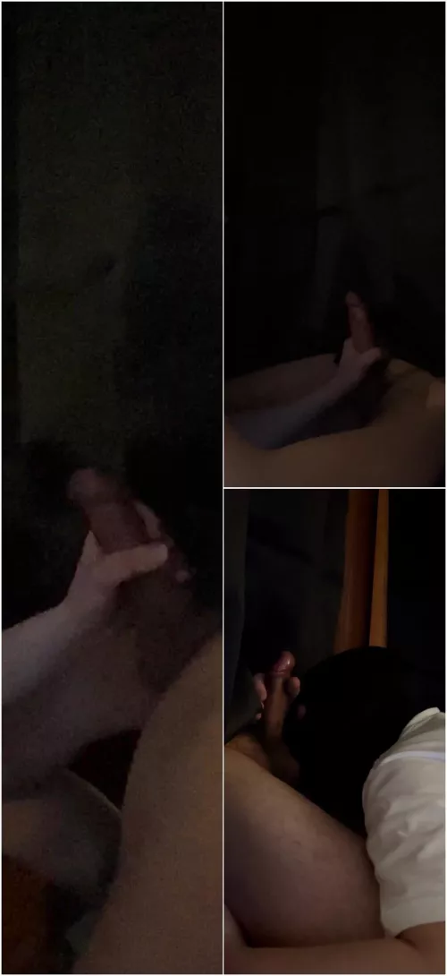 Had 4 hung married guys visiting my GH. One of them was first time with guy. Sadly my phone storage gave up on 4th guy.