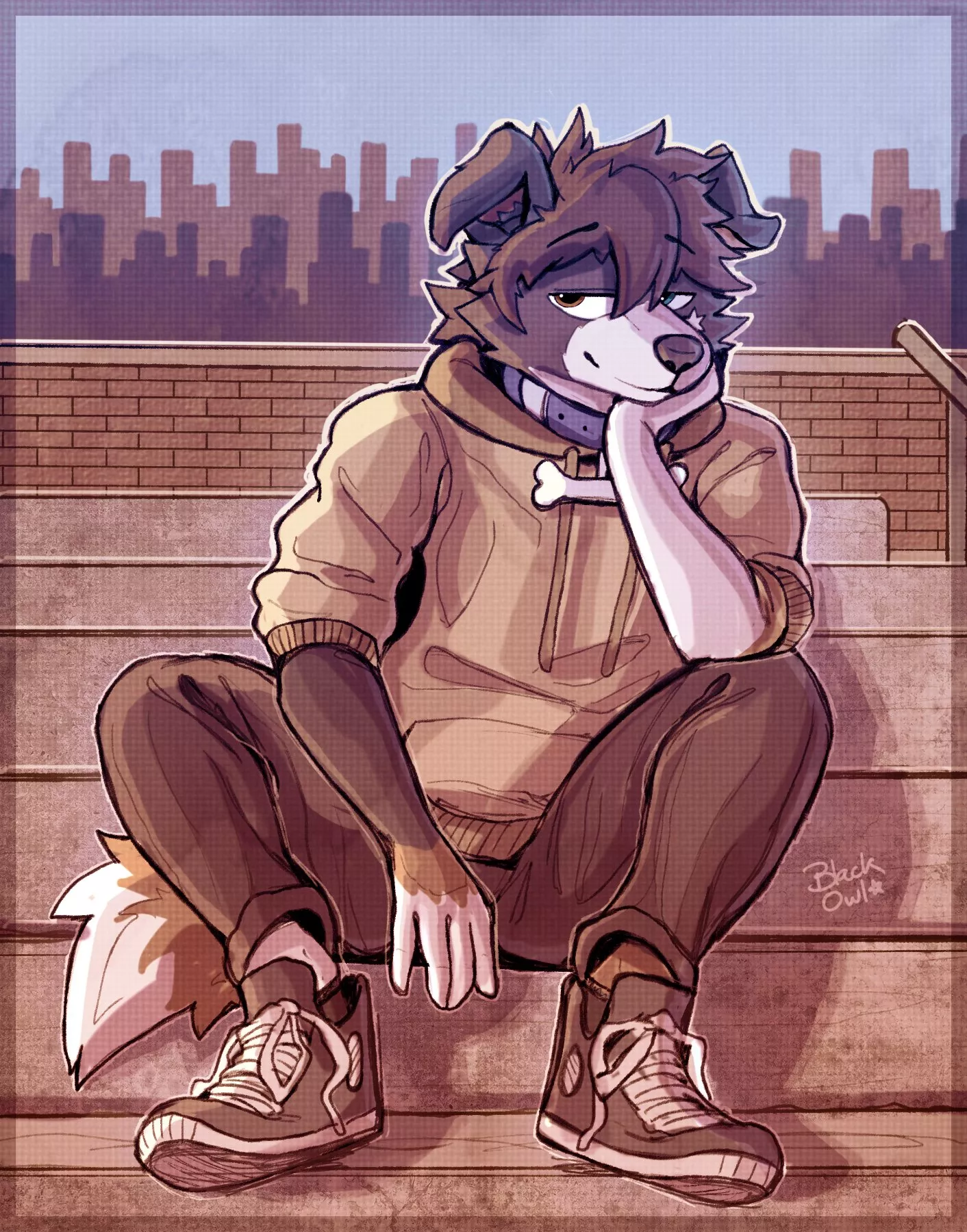 Handsome Boy [_Owl_Black_]