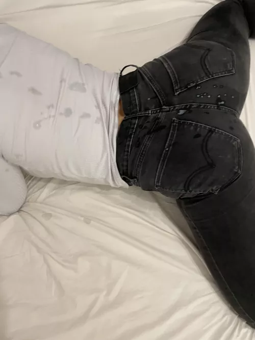 He came all over my cute outfit