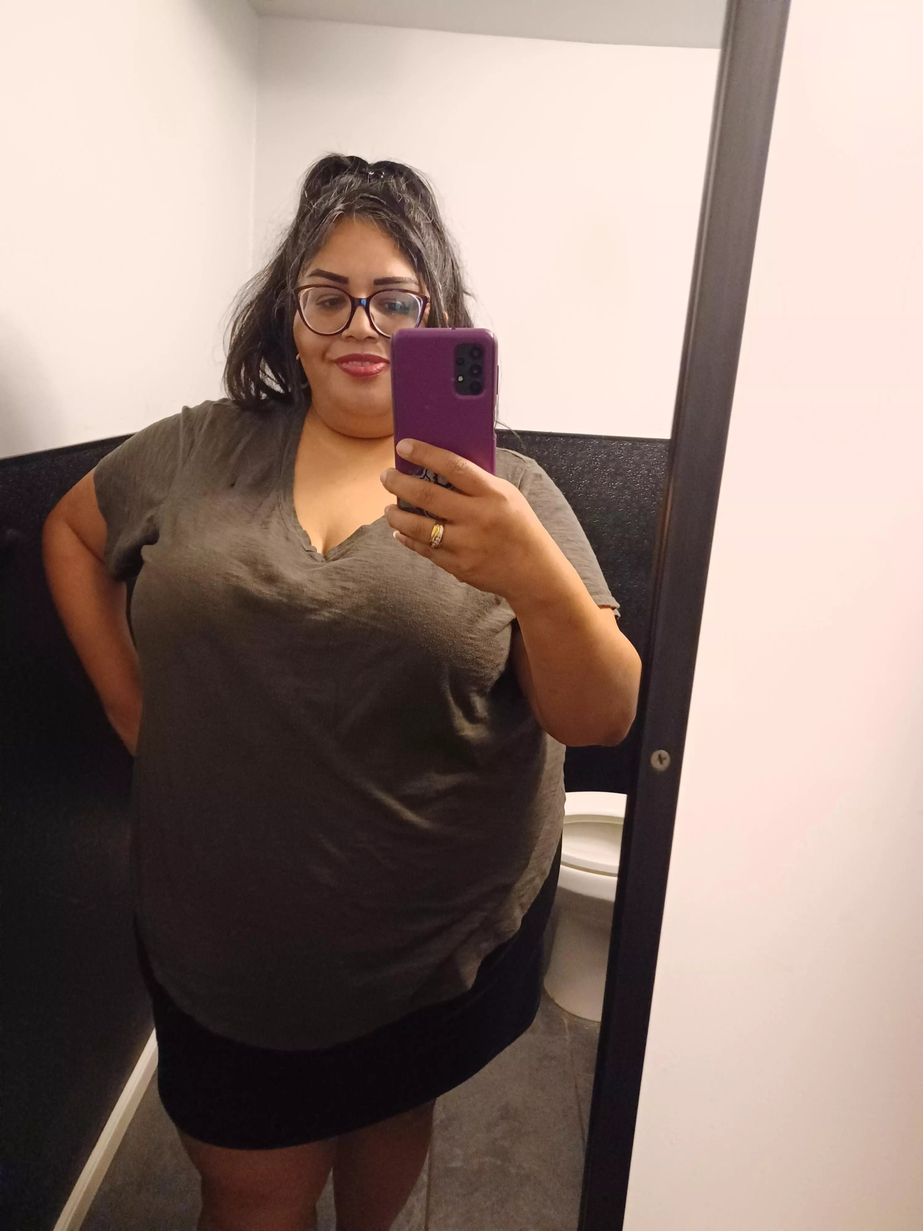 hello from the bathroom mirror