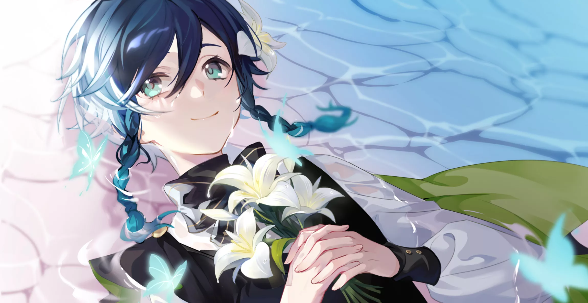 He's waiting for you to carry him