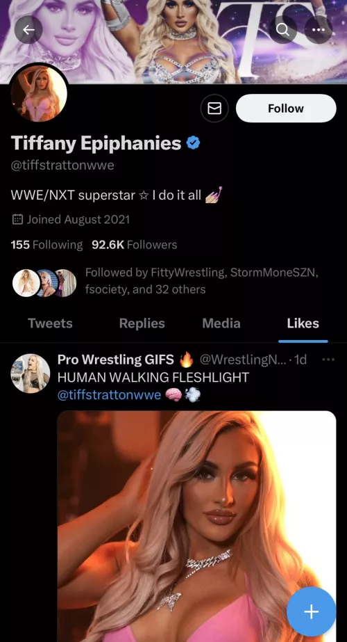 Hmm what could Tiffany had meant by this