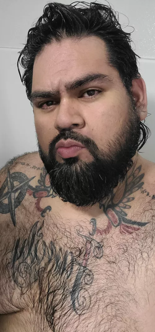 I could use a hand in the shower, volunteers?