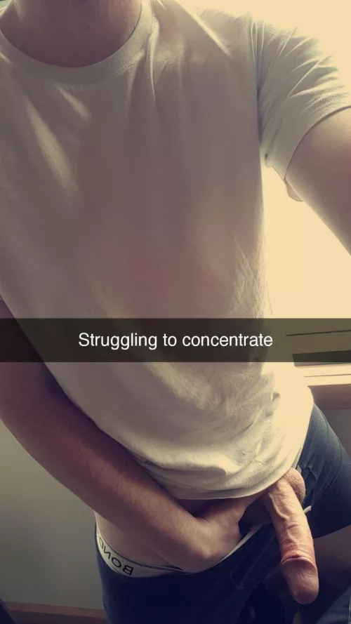 I couldn't focus today