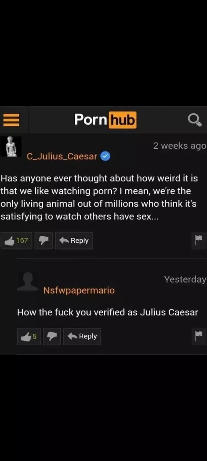 I guess Julius Ceaser does make a point