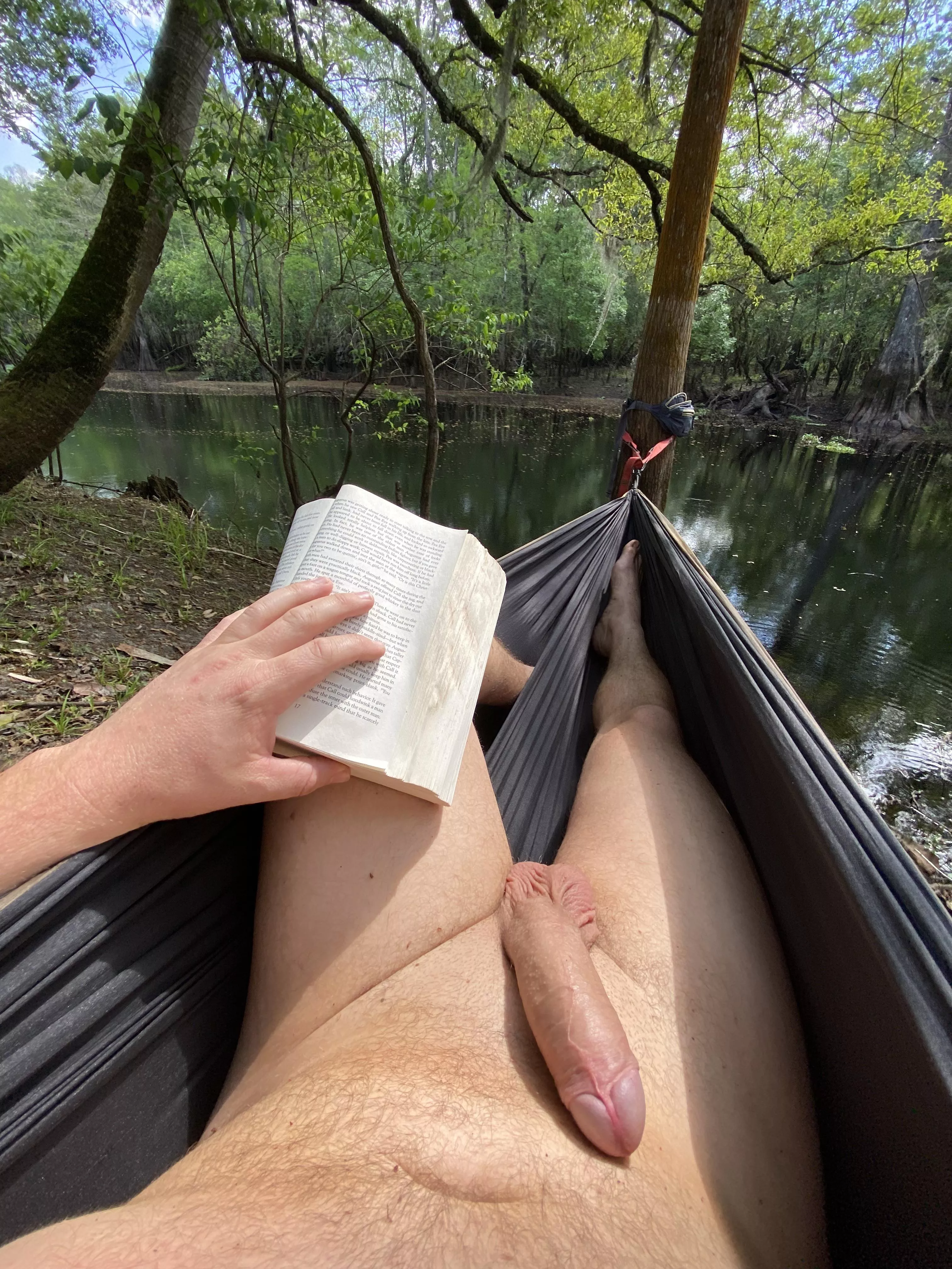 I love finding new, peaceful places in nature to sit and enjoy a good book