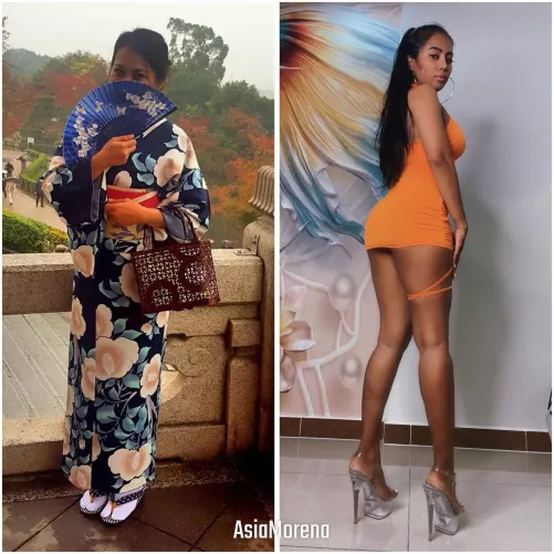 I love how an outfit can drastically change the way I feel. I can go from cute, giddy Asian girl to confident, horny Asian fuckdoll ready to sit on your face