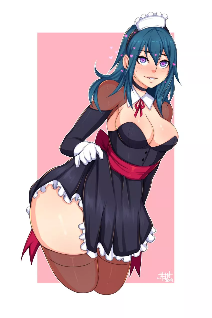 I used to be her teacher but, after the war the empress thought of a new way for me to better serve her. [female byleth, artist: 5-ish]