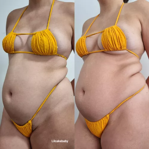 I'm a little rounder than I was last year 🤭