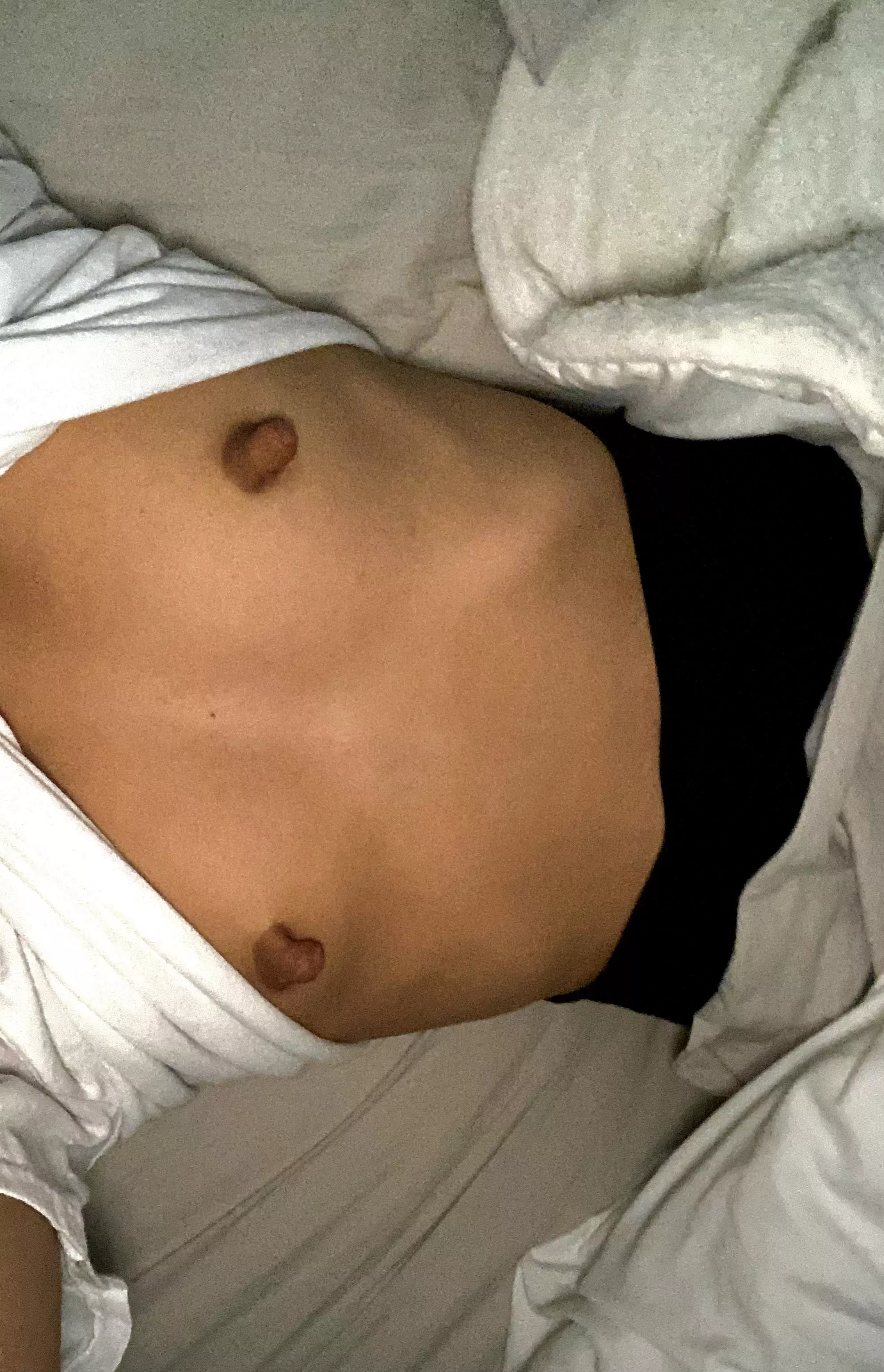 I’m always getting my nipples played with! I wonder how long they will get!