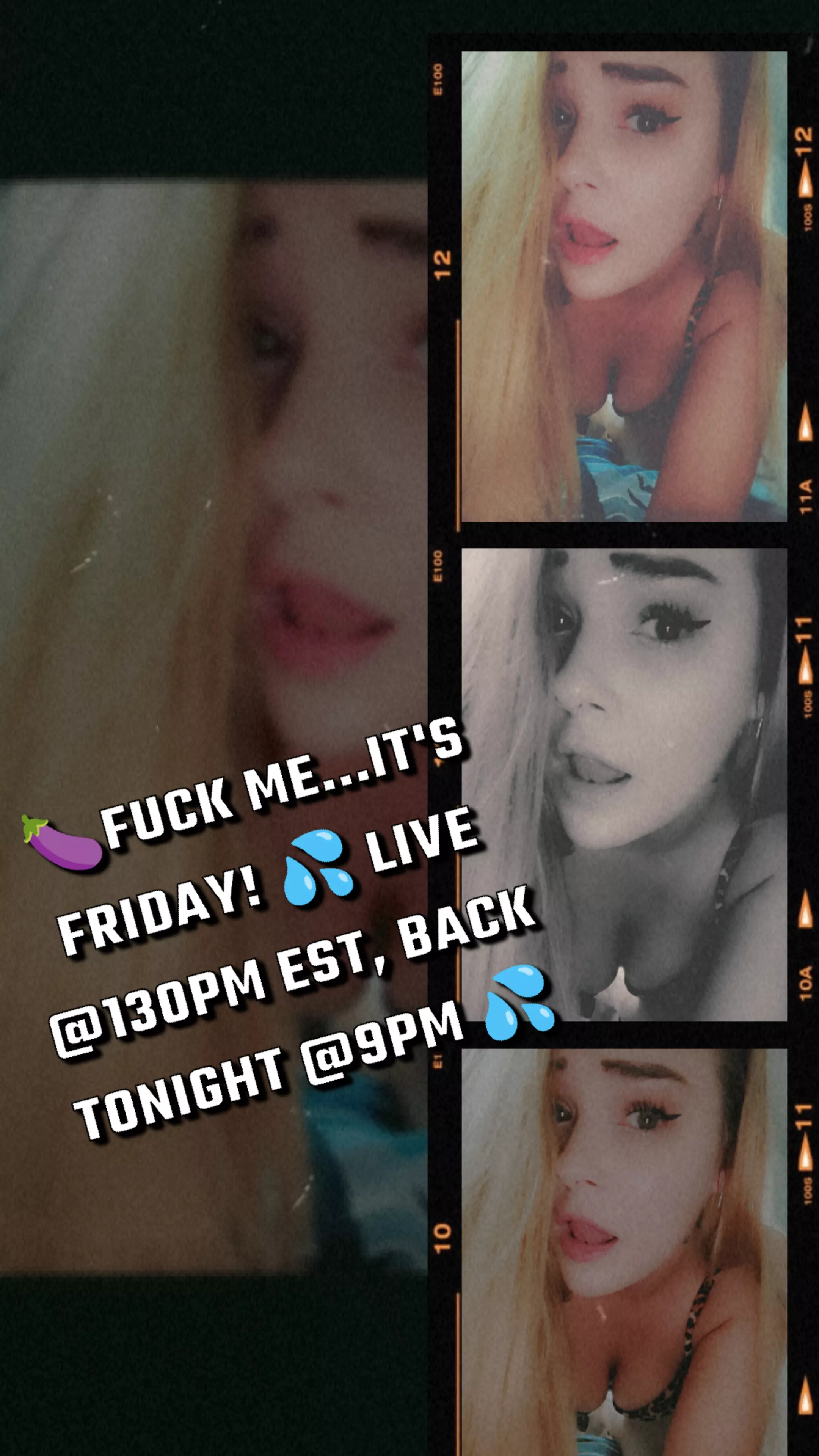 🍆Join me for some Fuck me Friday fun!🎥💦 [kellylynn69]