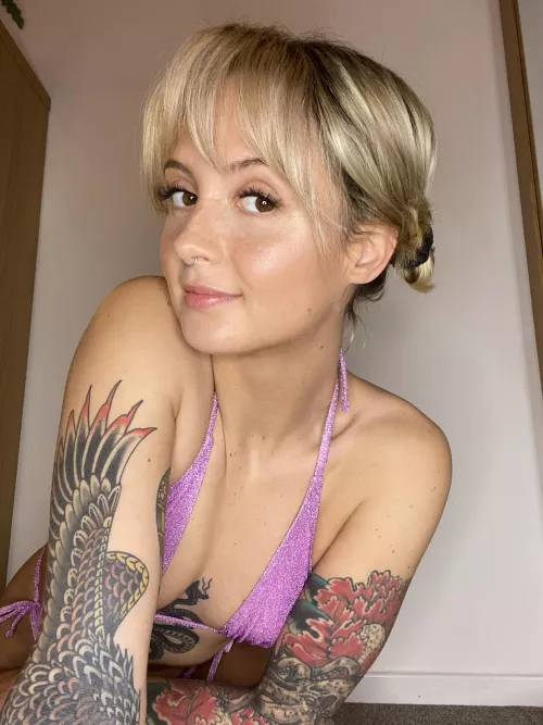 Just enough for pigtails