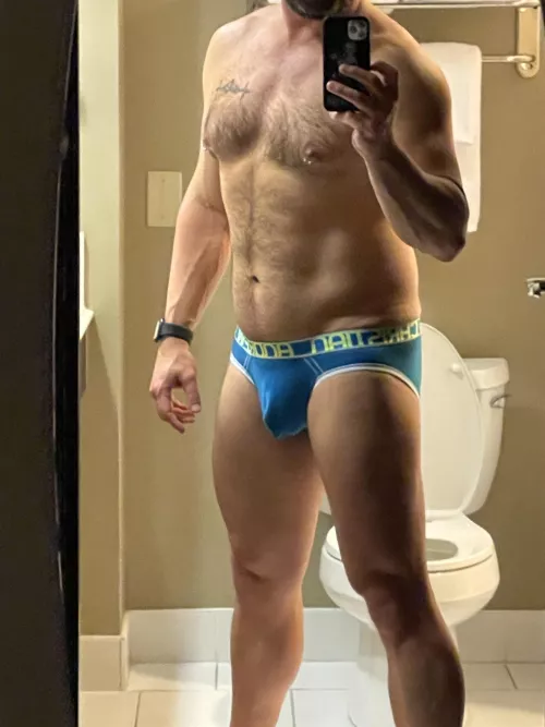 Just me in my hotel room