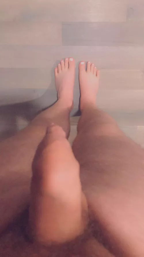 Just my dick and feet (: