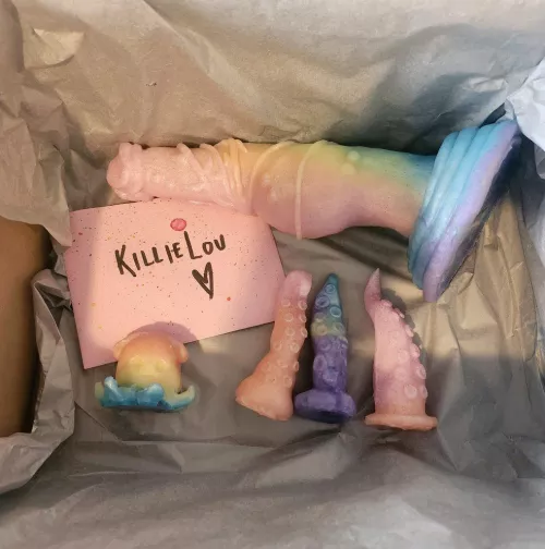 Just wanted to share a new box of toys I got from a smaller company called 