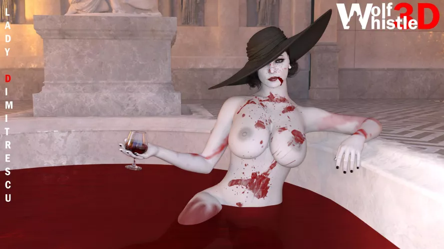 Lady Dimitrescu's Blood Bath [Resident Evil] (WolfWhistle3D)
