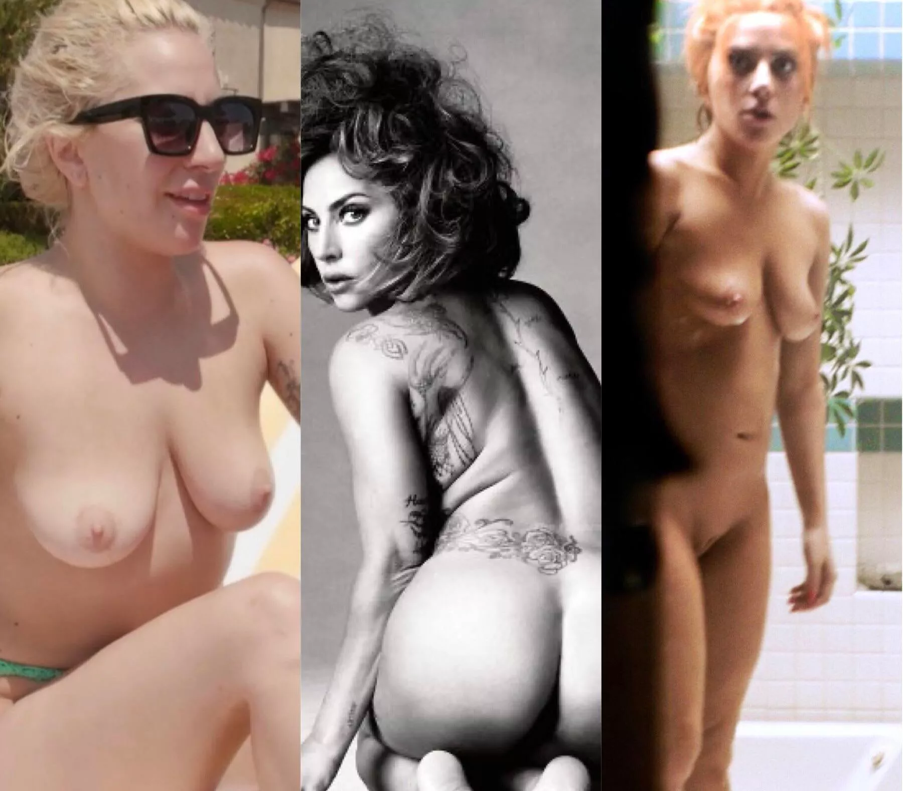 Lady Gaga naked