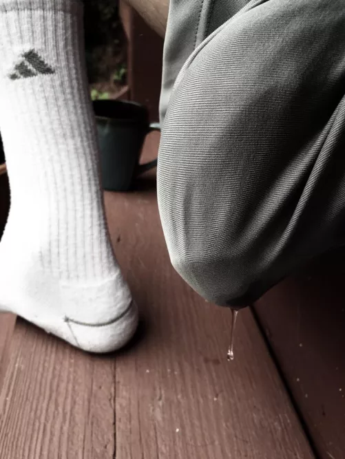 Leaking through my shorts