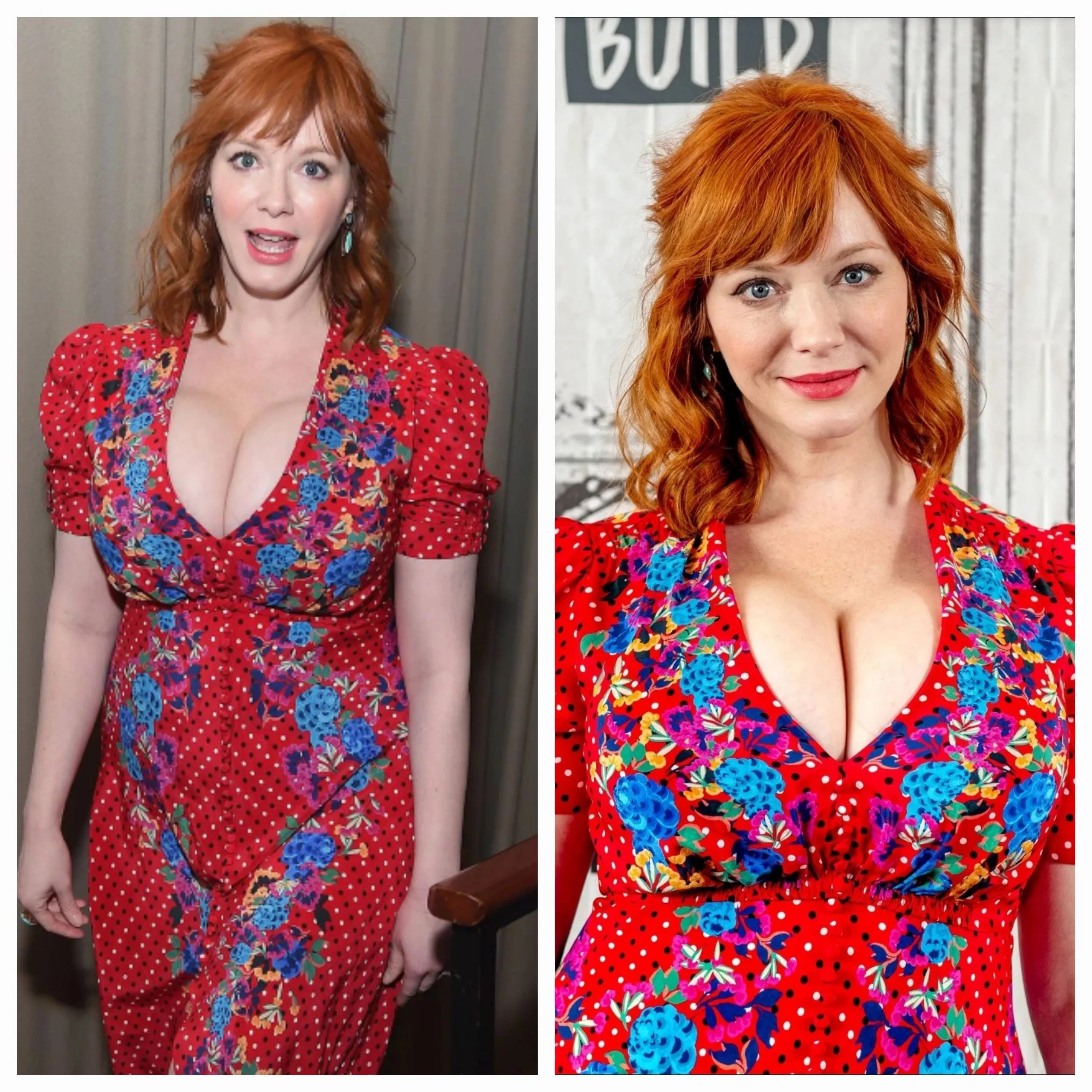 Let's get bi for Christina Hendricks, squeeze my ass around your cock and fuck my cheeks like it's her massive titties
