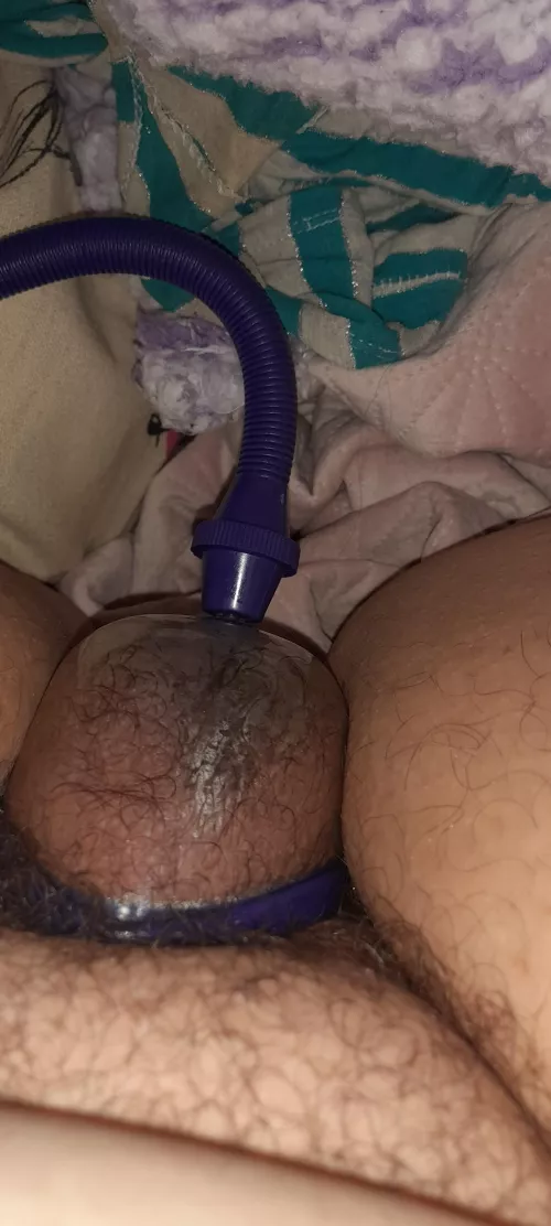 love a pump before bed [f]