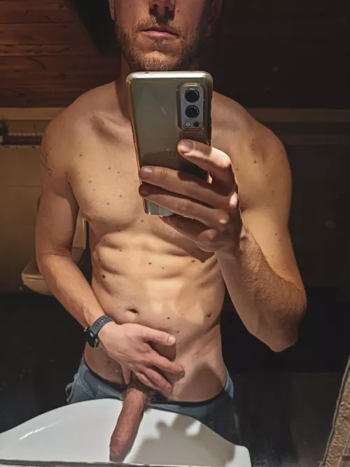 [M] That's what your hot teacher looks like without clothes after a workout