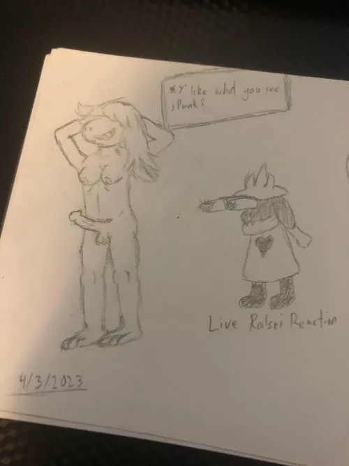 [Me and a friend saw a Susie post and thought we could draw better. Thoughts?]