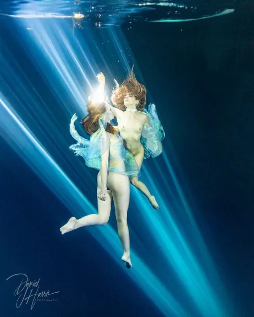 Me and my friend Astrid, photo by David Harris