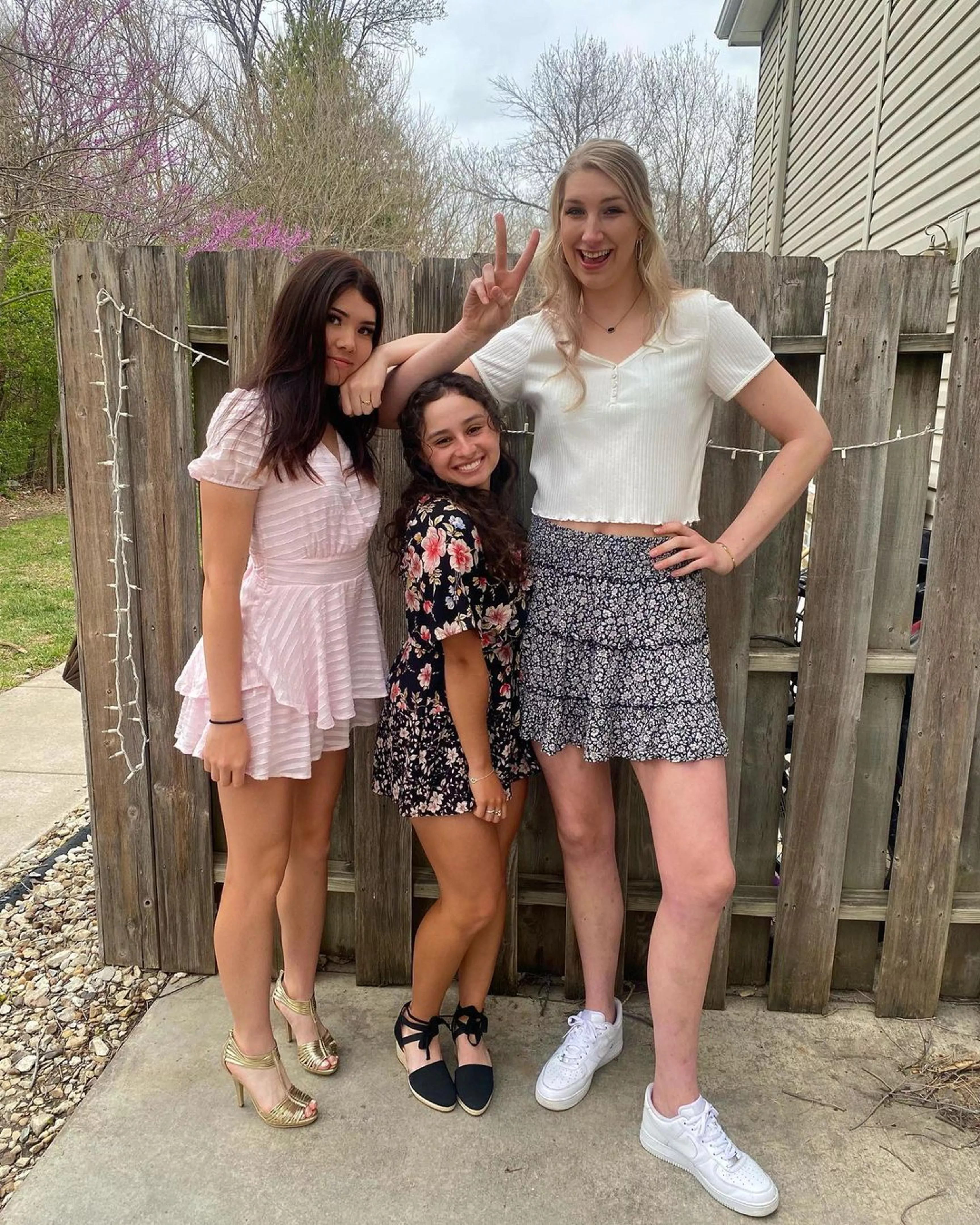 Medium, small and tall