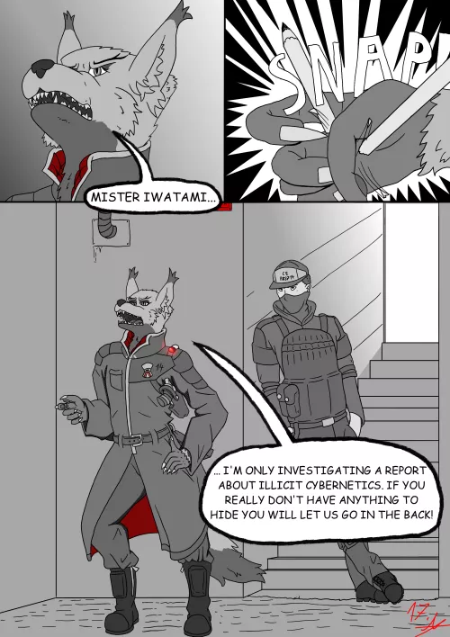 Midnight call page 17 is out! (made by me)