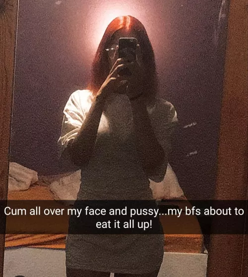 my gf captioned