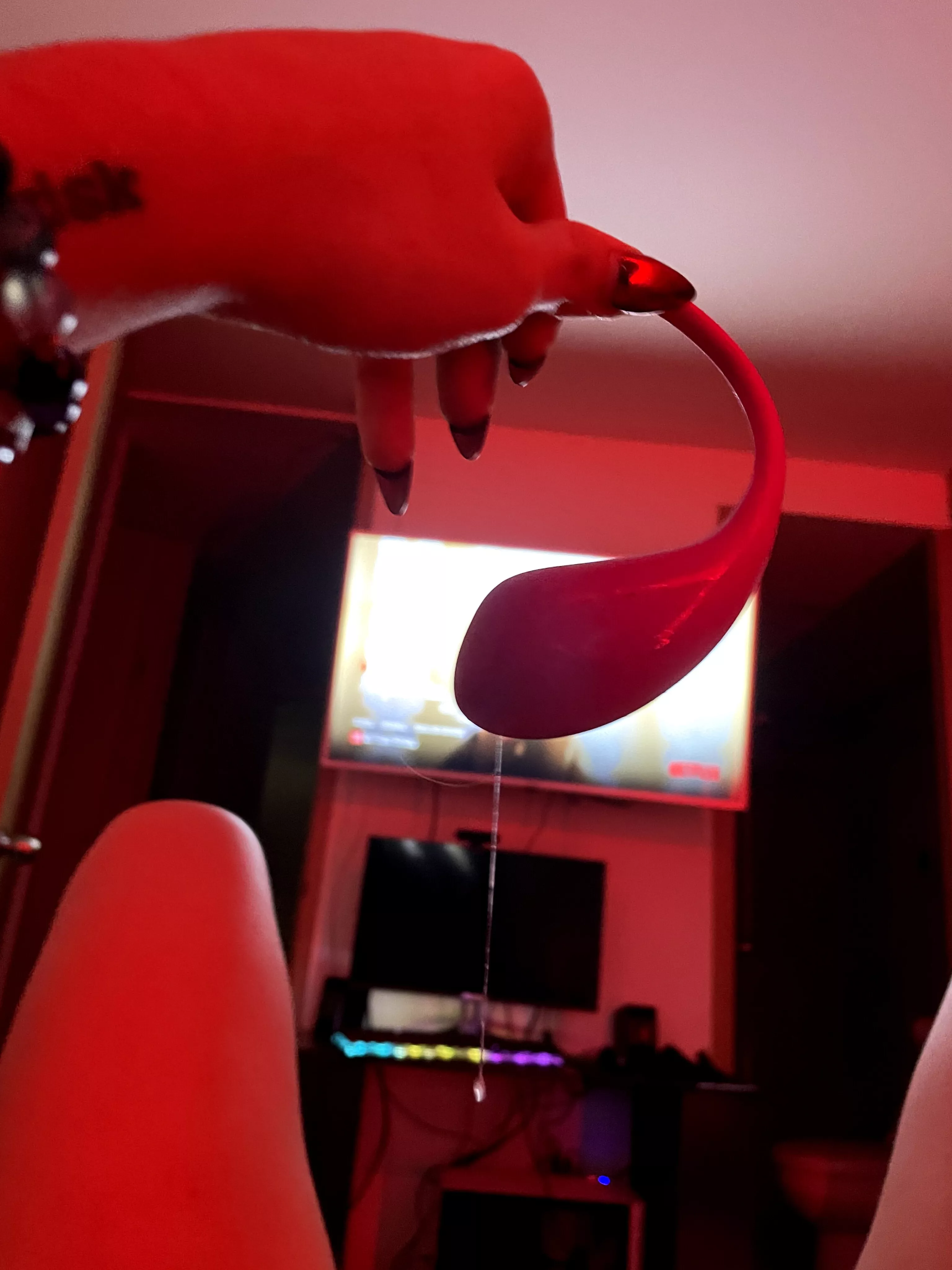 Nails and toys makes me happy.