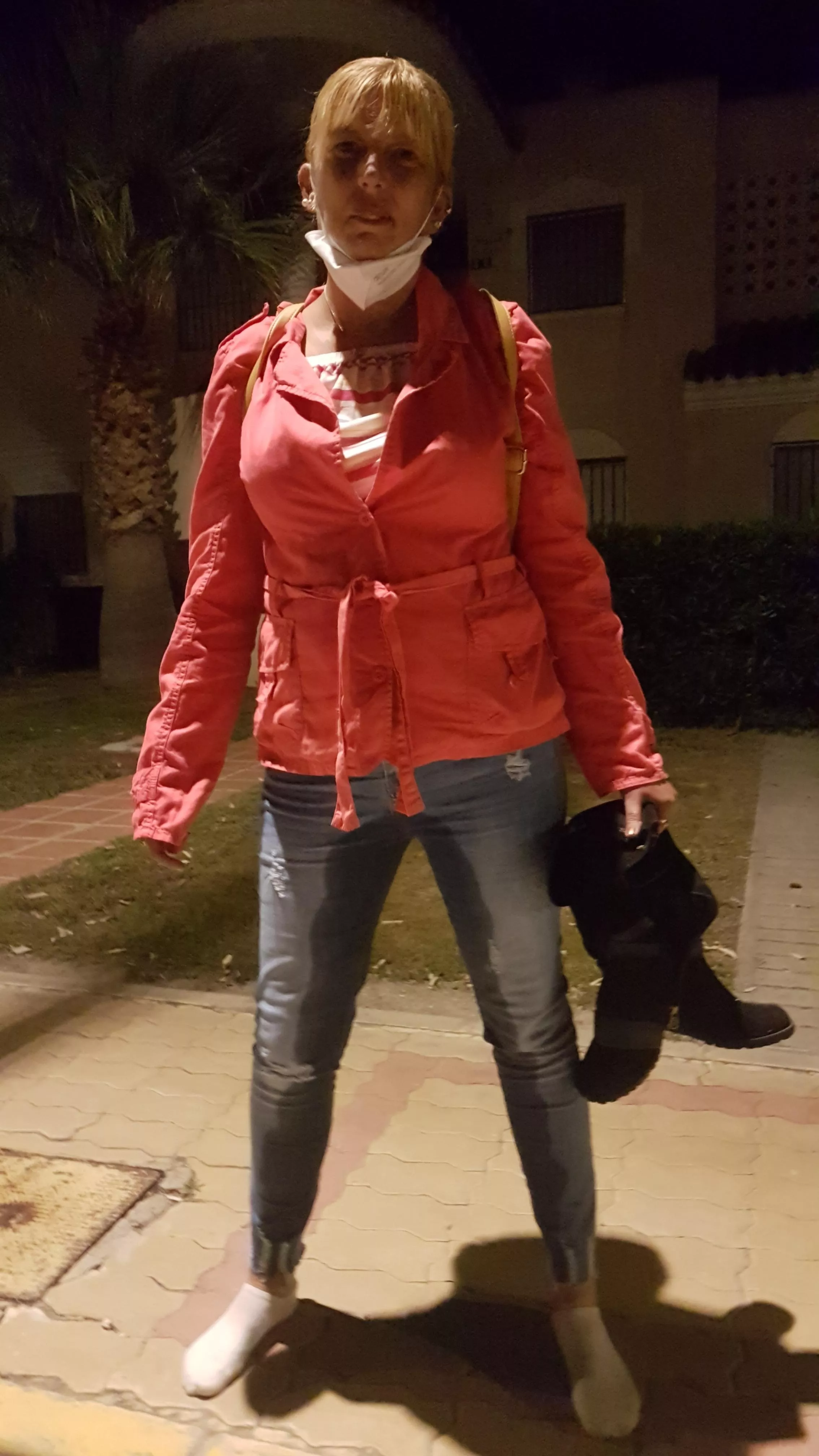 Ohh Dear... half a mile away from home... Do you think anyone will notice i wet myself....!