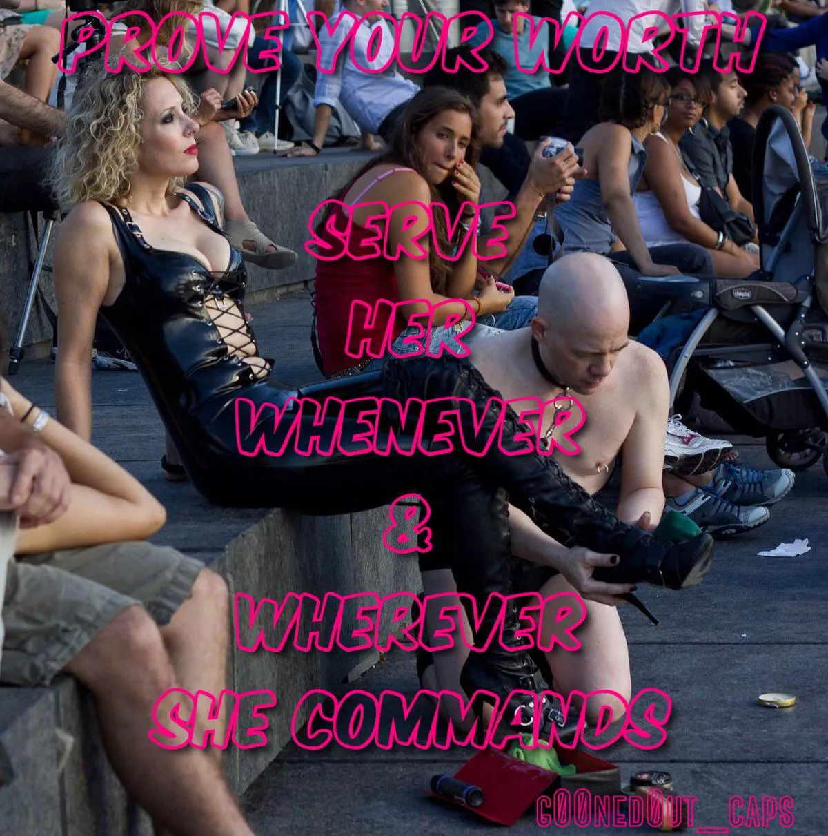 On International Women’s Day, we should be so lucky to be used in satisfying her wishes