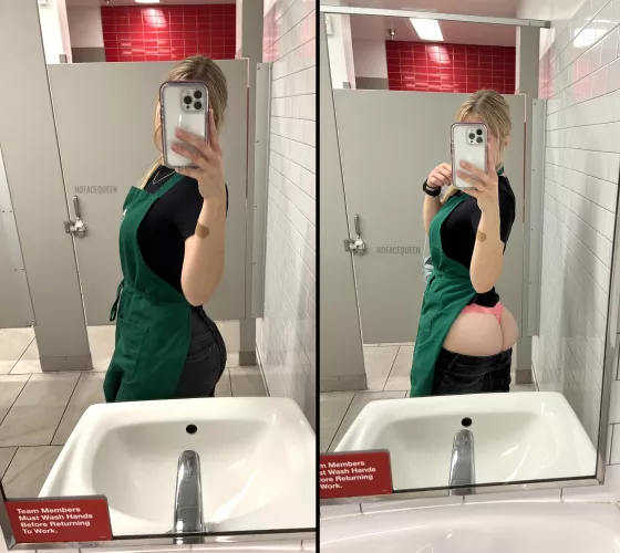 ON or OFF which do you prefer for your Starbucks barista? 😏