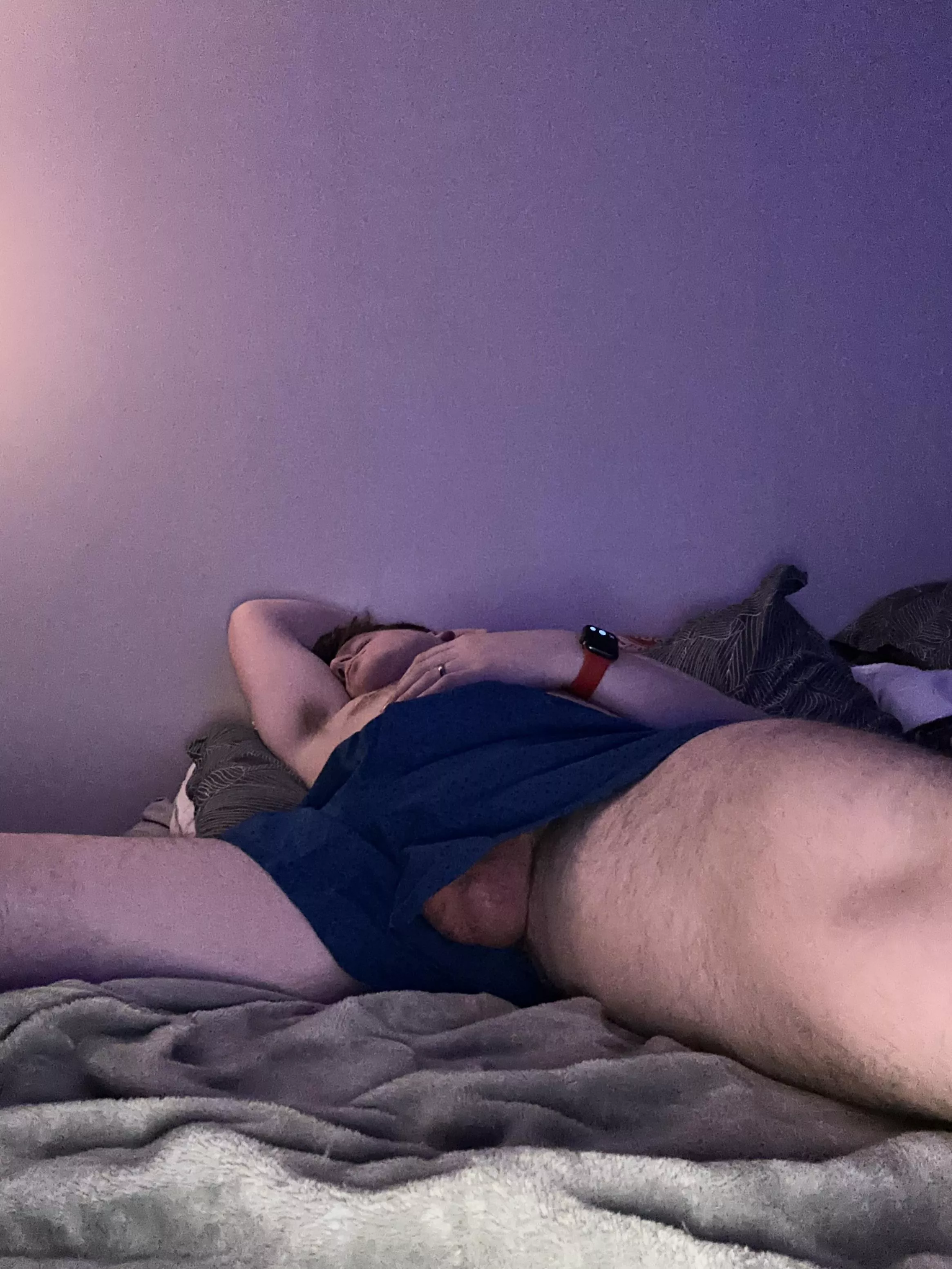 POV you caught me sleeping after my shower 💤