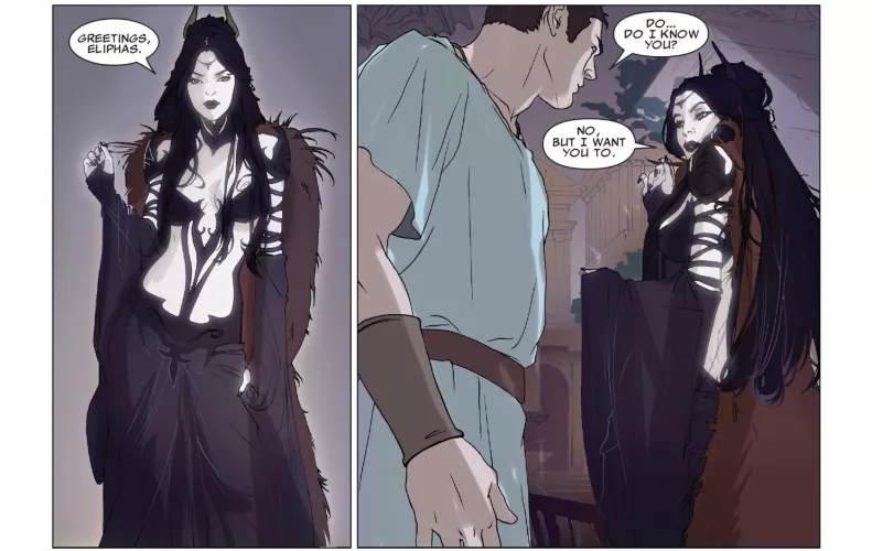 Selene and Eli [X-Force (2008) #11]