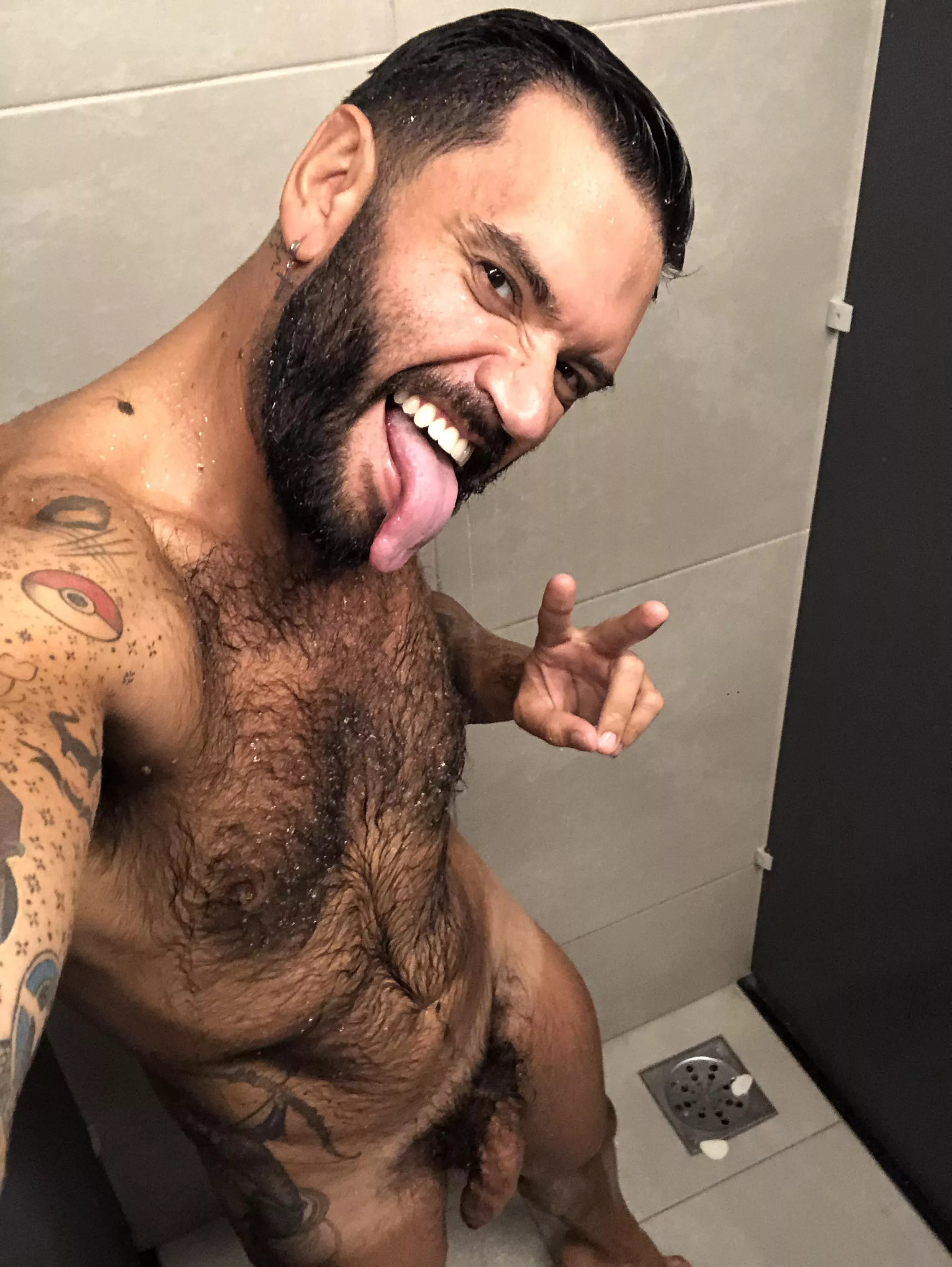 Shower after gym 🔥