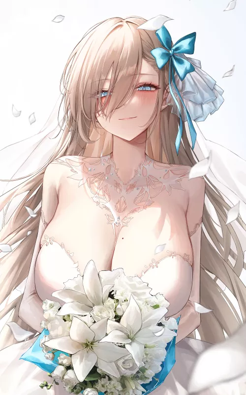 Stupendous Bride Asuna (M_0haka) [Blue Archive]